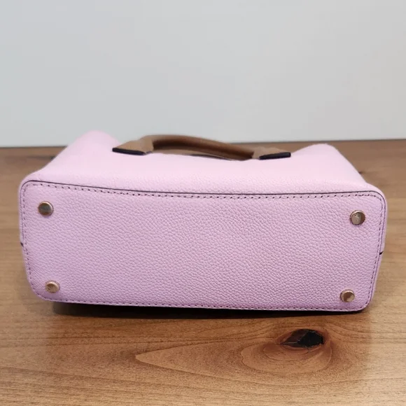 Kate Spade Lavender and Brown Satchel/Crossbody - Picture 10 of 11